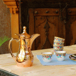 تصویر فلاسک مراکشی کمربند دار 250 میلی لیتر باریکو