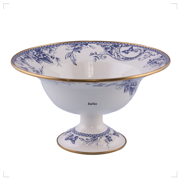 30 diameter Garden Barico glazed fruit bowl تصویر کاسه میوه لعابی قطر 30 گاردن باریکو