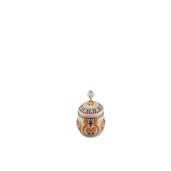 تصویر شکلات خوری لعابی درب دار ویتالیتی ماندلا باریکو